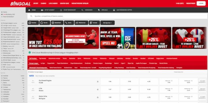 Bingoal Profit Boost actie voor WK voetbal weddenschappen