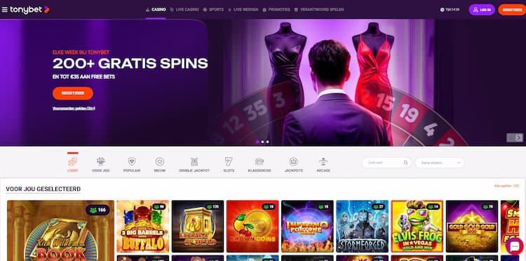 TonyBet Casino - Beste online casino van Nederland