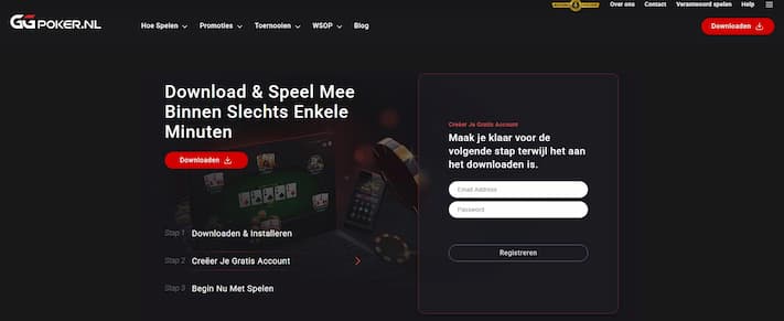 Download de software of speel in je browser