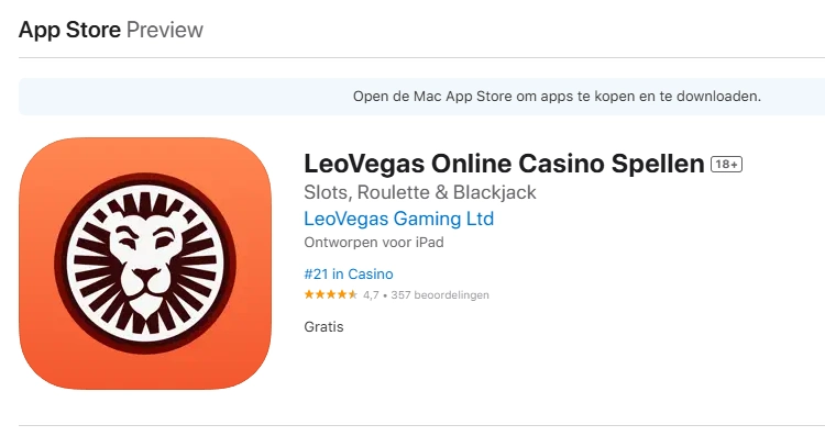 LeoVegas Casino & Sport App