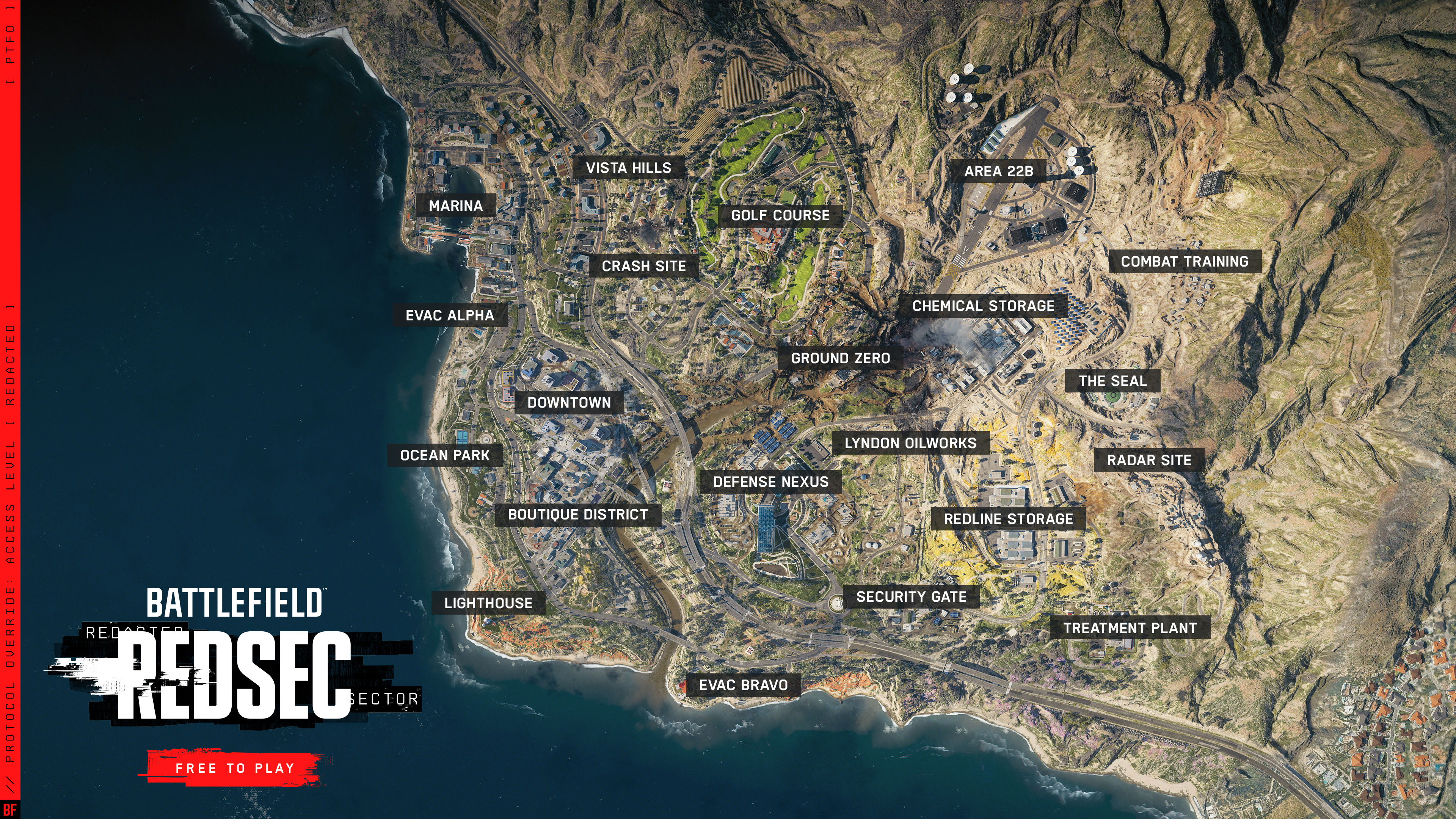 Battlefield REDSEC map.