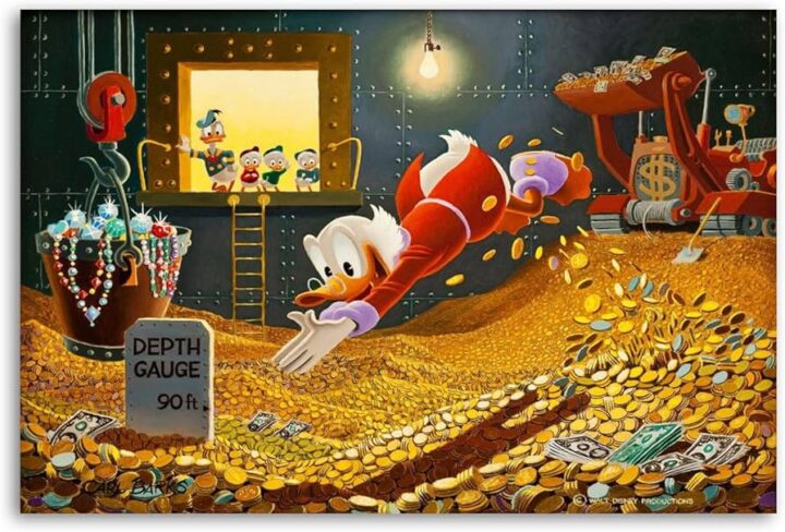 dagobert duck geldpakhuis