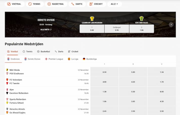 Sportweddenschappen