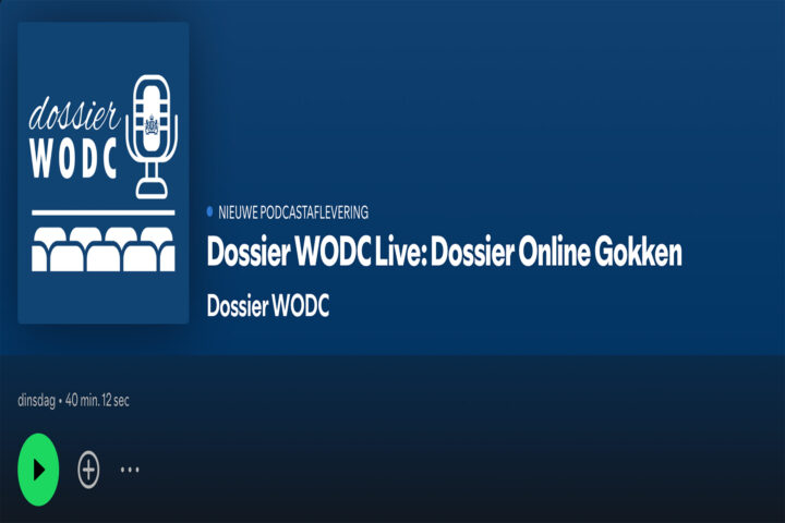 WODC podcast regulering gokken nederland
