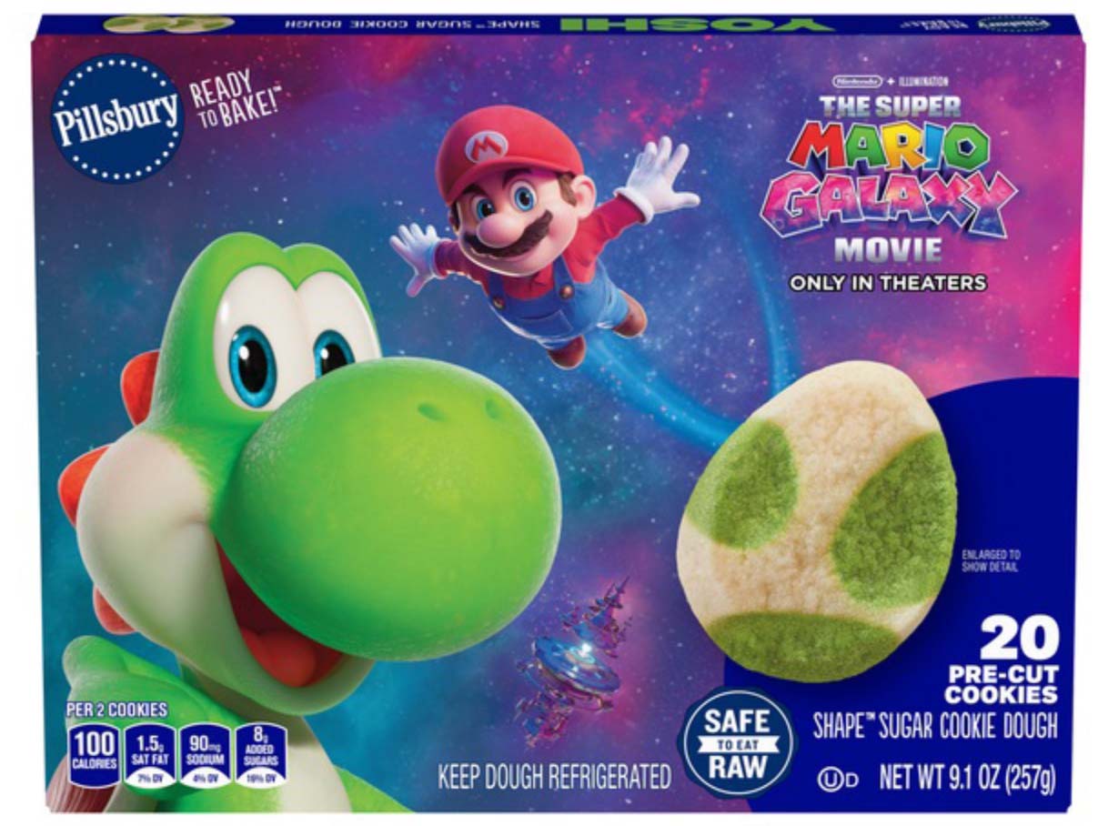 Yoshi Super Mario Galaxy Movie lek
