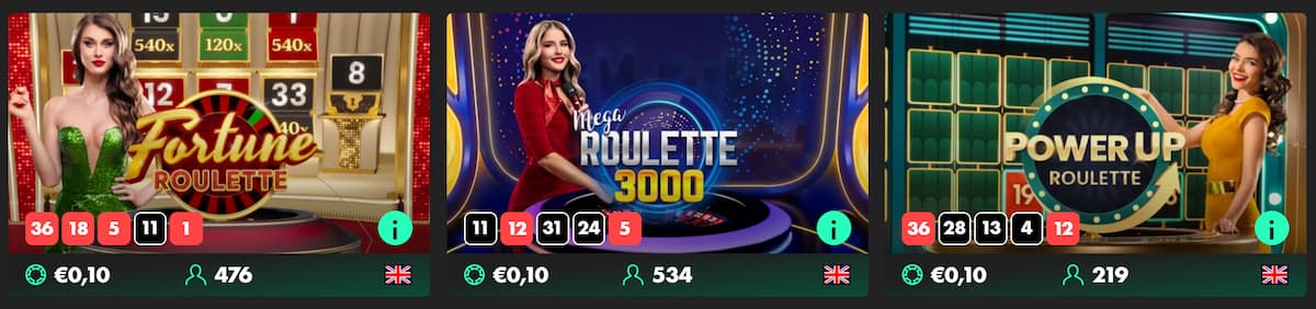Bet365 Tafelspellen