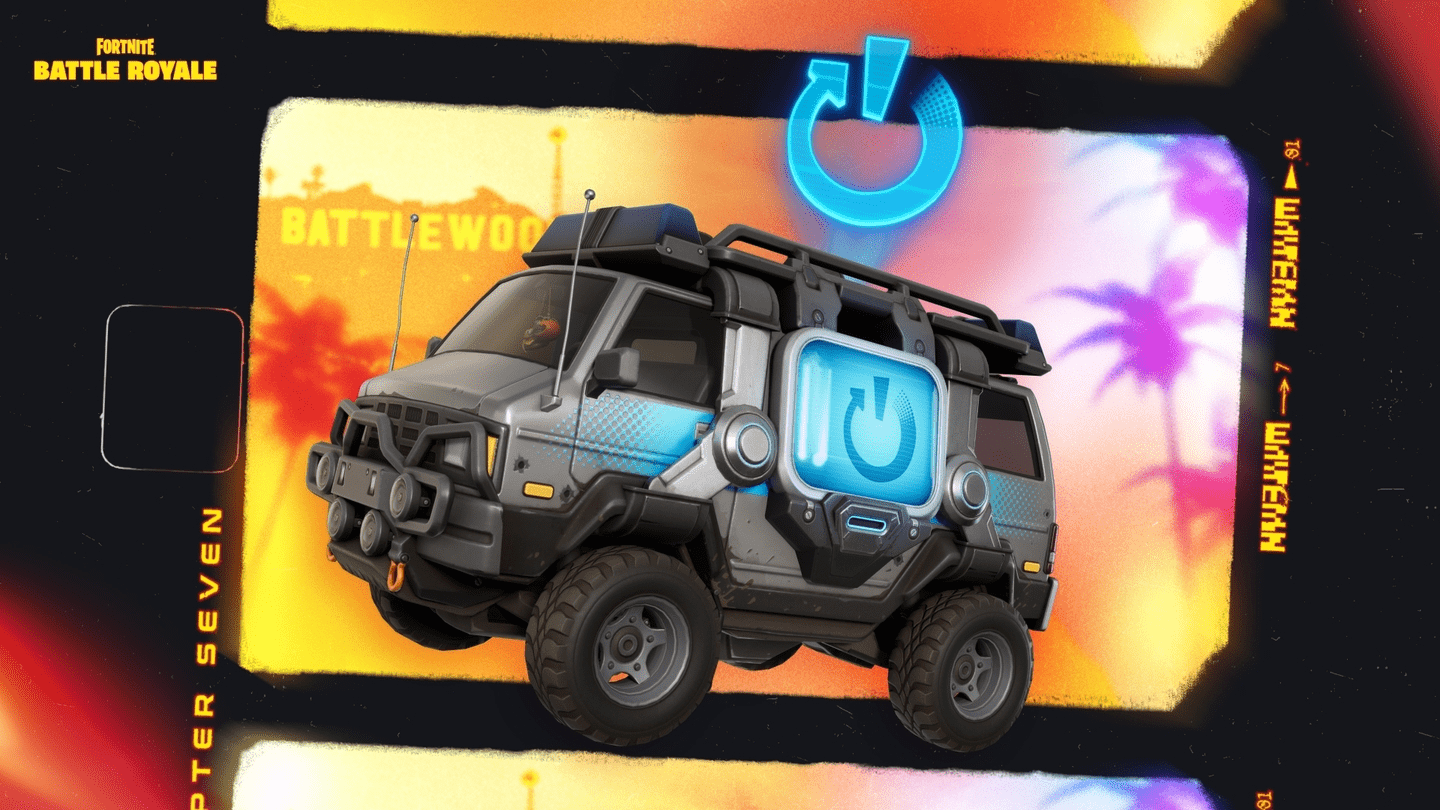 de reboot van in fortnite chapter 7 is te besturen