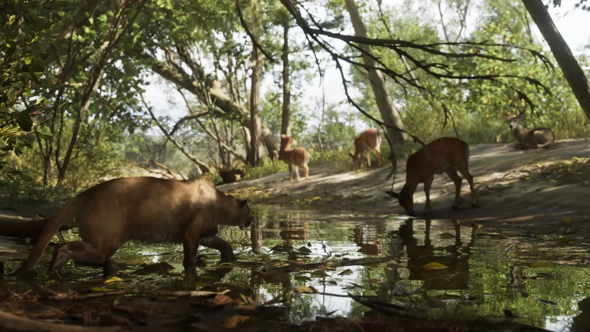 Wildlife in Mount Kalaga National Park in GTA 6.