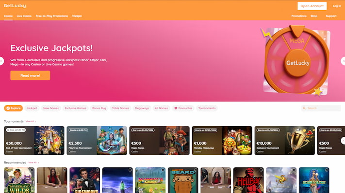 Getlucky Casino