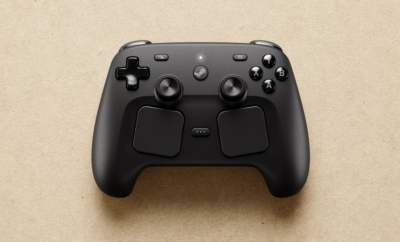 Nieuwe Steam Controller.