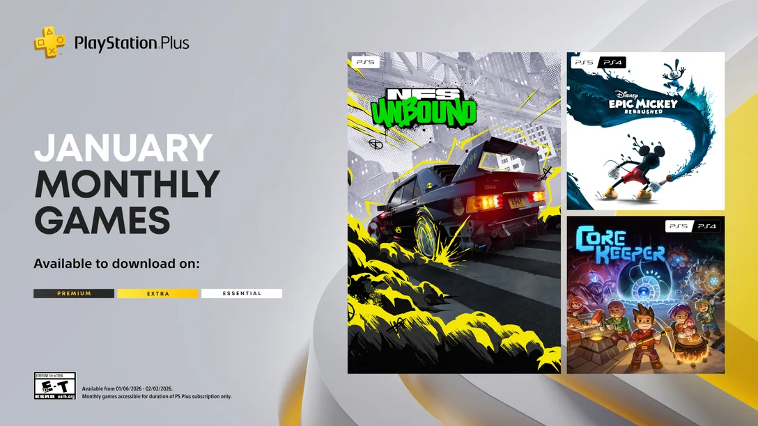 PS Plus games januari 2026.
