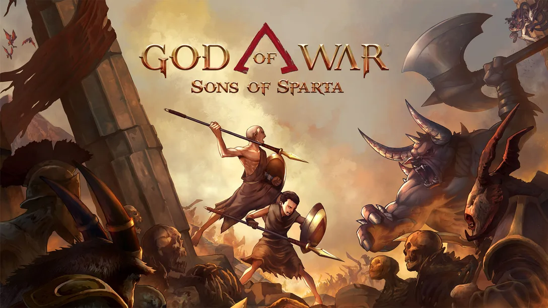 God of War Sons of Sparta key art.