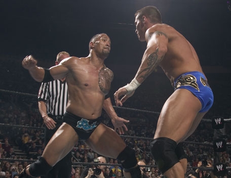 The Rock vs. Randy Orton