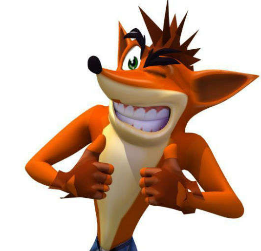 Zo ziet Crash Bandicoot er in de Unreal Engine 4 uit