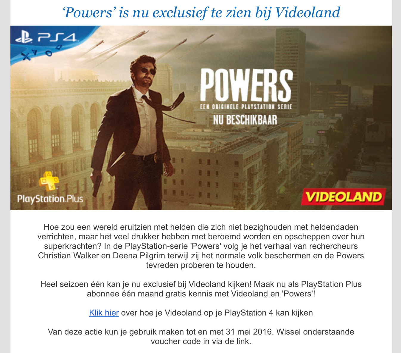 Ps Plus 1 Maand Alle PlayStation Plus gebruikers ontvangen 1 maand gratis Videoland  Unlimited - PlaySense