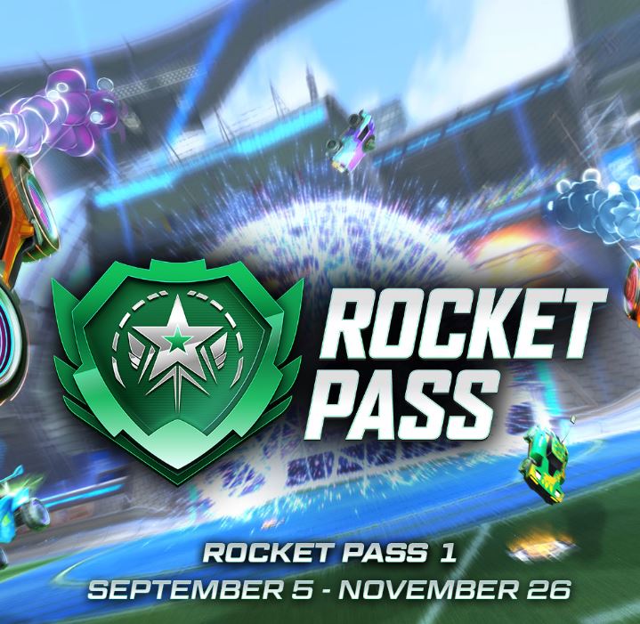 De eerste Rocket Pass is vanaf 5 september beschikbaar in Rocket League