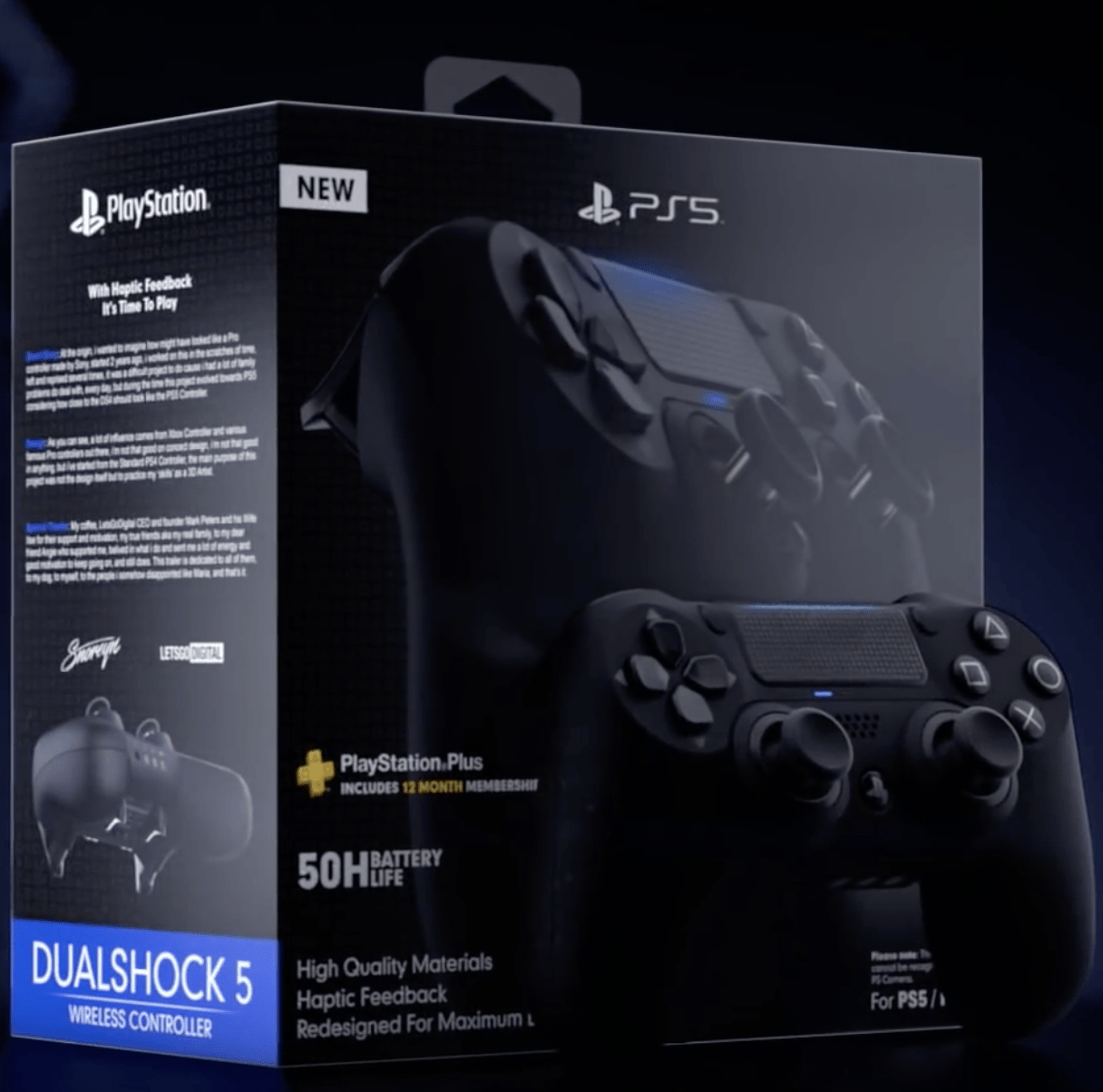 Concept video toont je een op patenten gebaseerde DualShock 5
