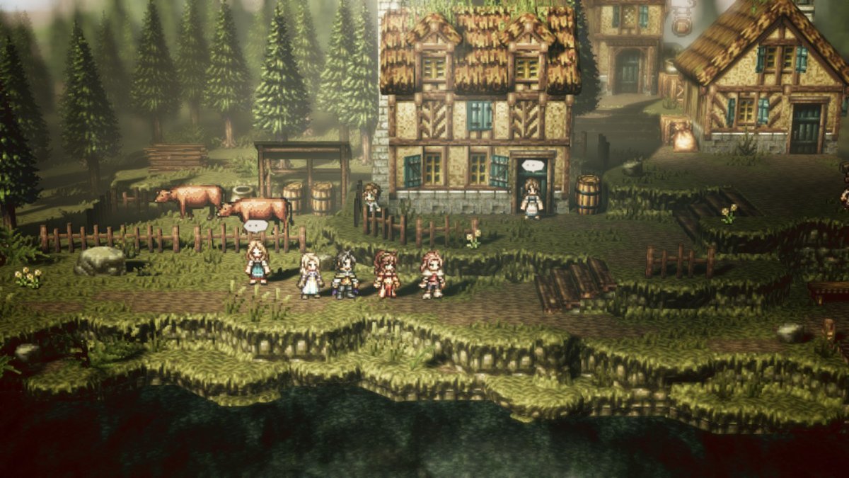 Octopath Traveler 2 Unfinished Tunnel