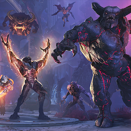 Horde modus van DOOM Eternal is nu ook beschikbaar op de Nintendo Switch