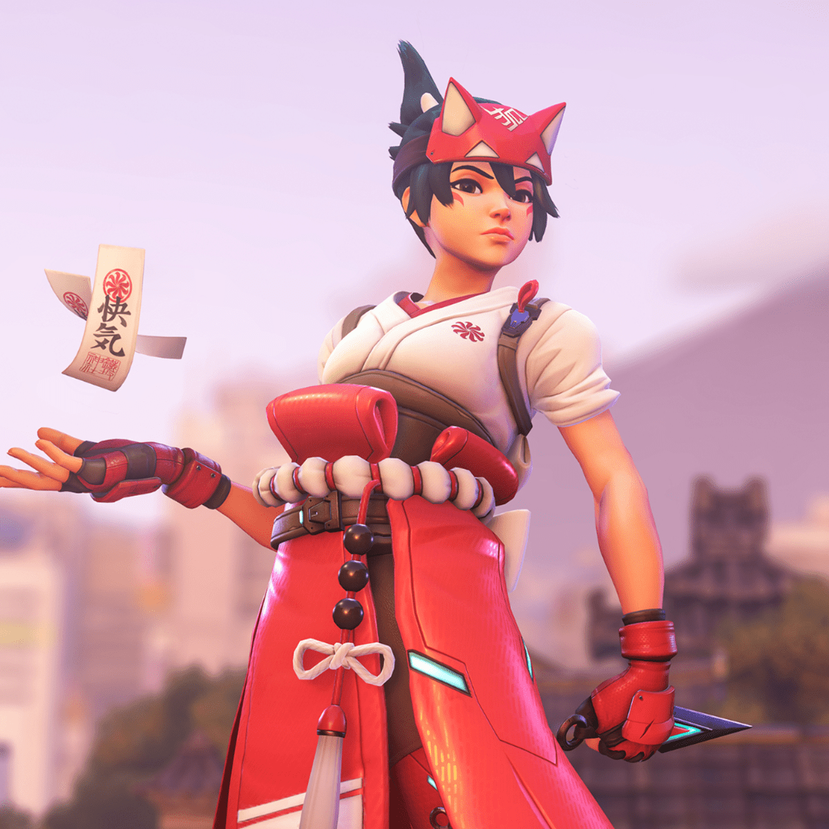 Kiriko uit Overwatch 2 wordt voorgesteld in een krachtige introductievideo