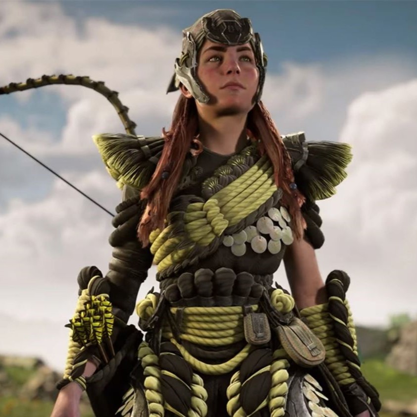 Screenshots van Horizon: Forbidden West - Burning Shores tonen mooie wolkenformaties