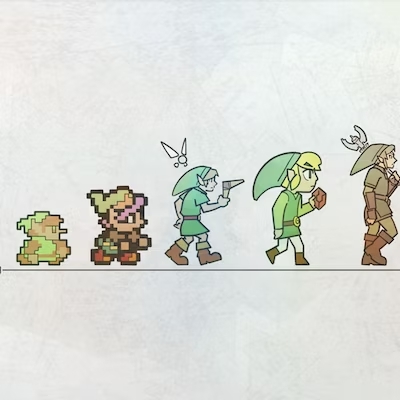 privato |  L’evoluzione della leggenda di zelda