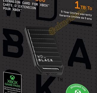 Xbox Series opslagkaarten van Western Digital worden waarschijnlijk zondag officieel aangekondigd