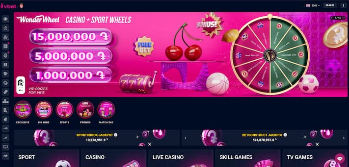 Vbet sportsbook met WK 2026 wedmarkten en odds