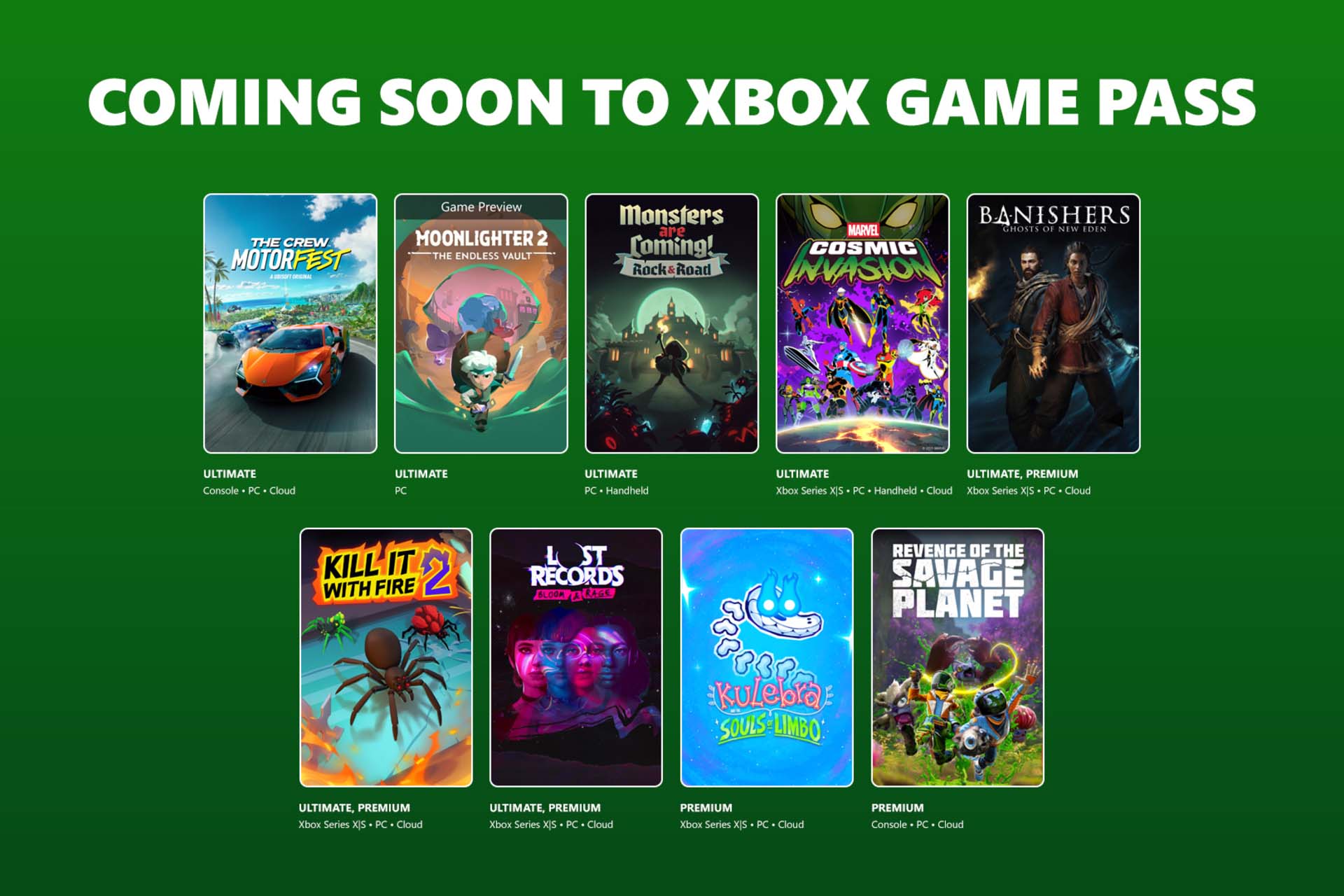 Xbox Game Pass november nieuwe games