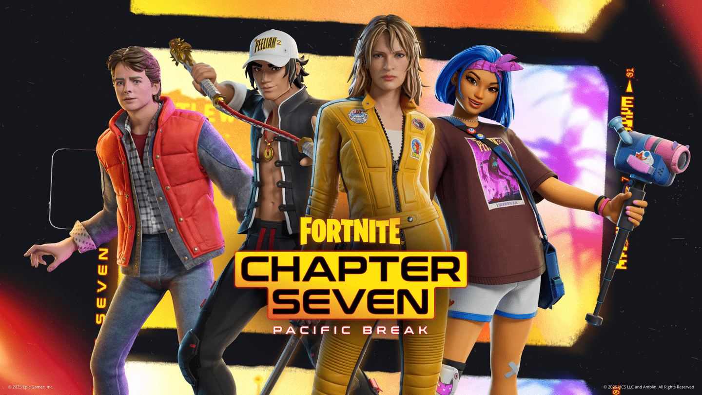 Fortnite chapter 7 battle pass met marty mcfly