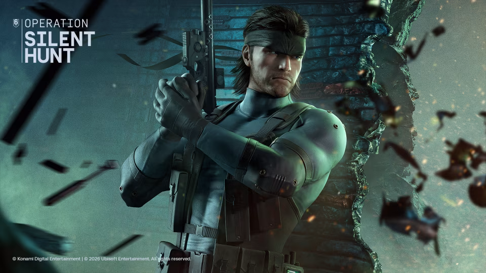 Solid Snake wordt nieuwe Operator in Rainbow Six Siege