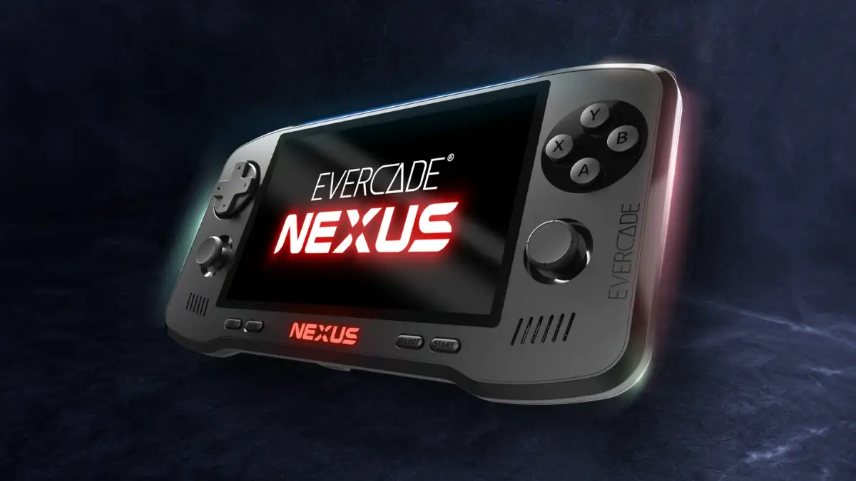 Evercade Nexus aangekondigd: nieuwe handheld met analoge sticks verschijnt in oktober 2026