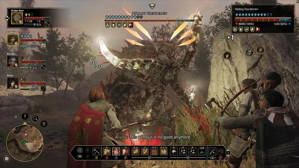 Gevechten in GreedFall 2.