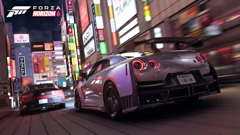 Forza Horizon 6 racen door Tokyo
