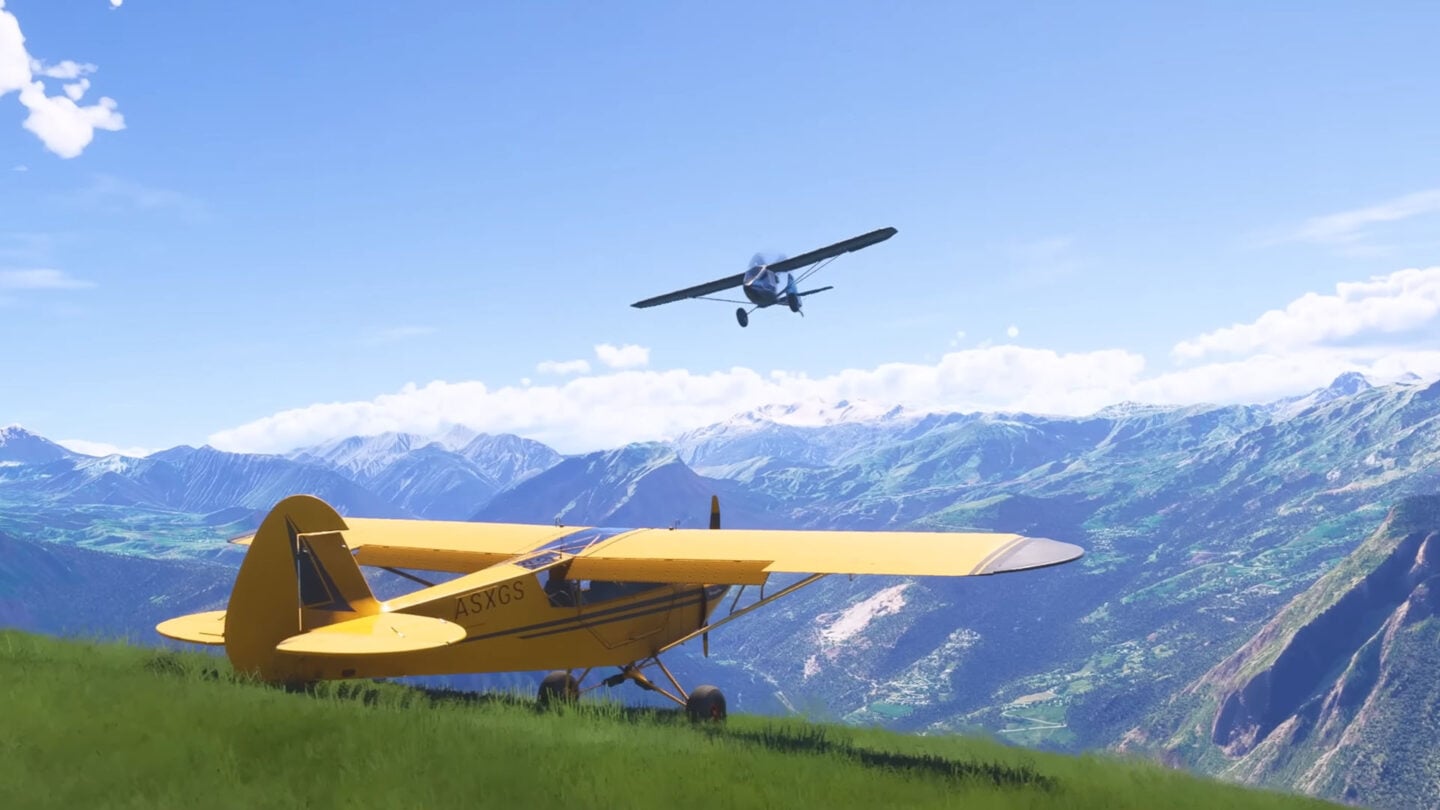 Microsoft Flight Simulator 2024 op PS5 nu speelbaar in virtual reality via PS VR2