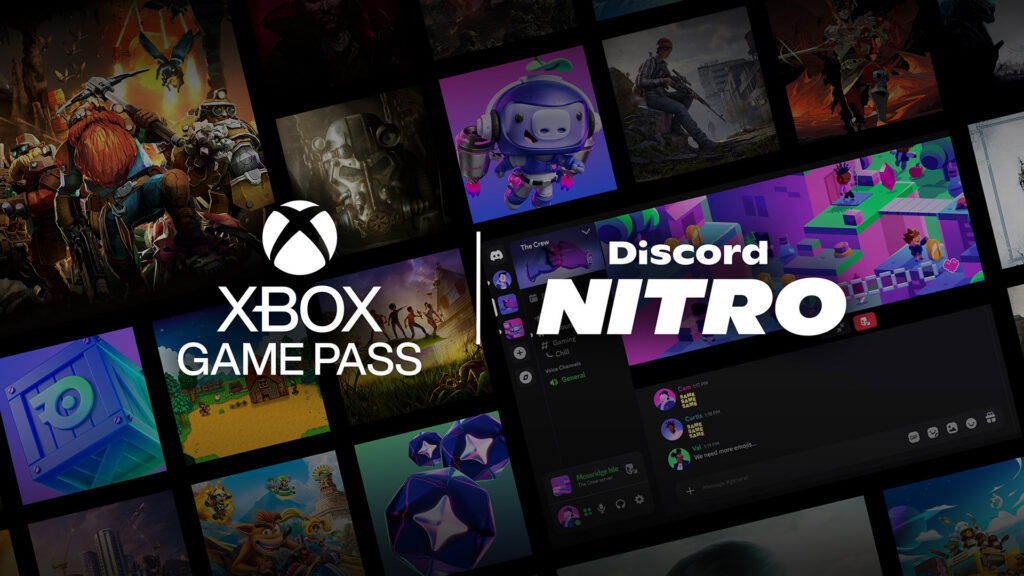 xBOX game pass - discord nitro