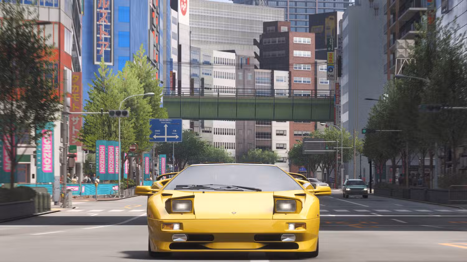 Forza Horizon 6 Lambo in Tokyo