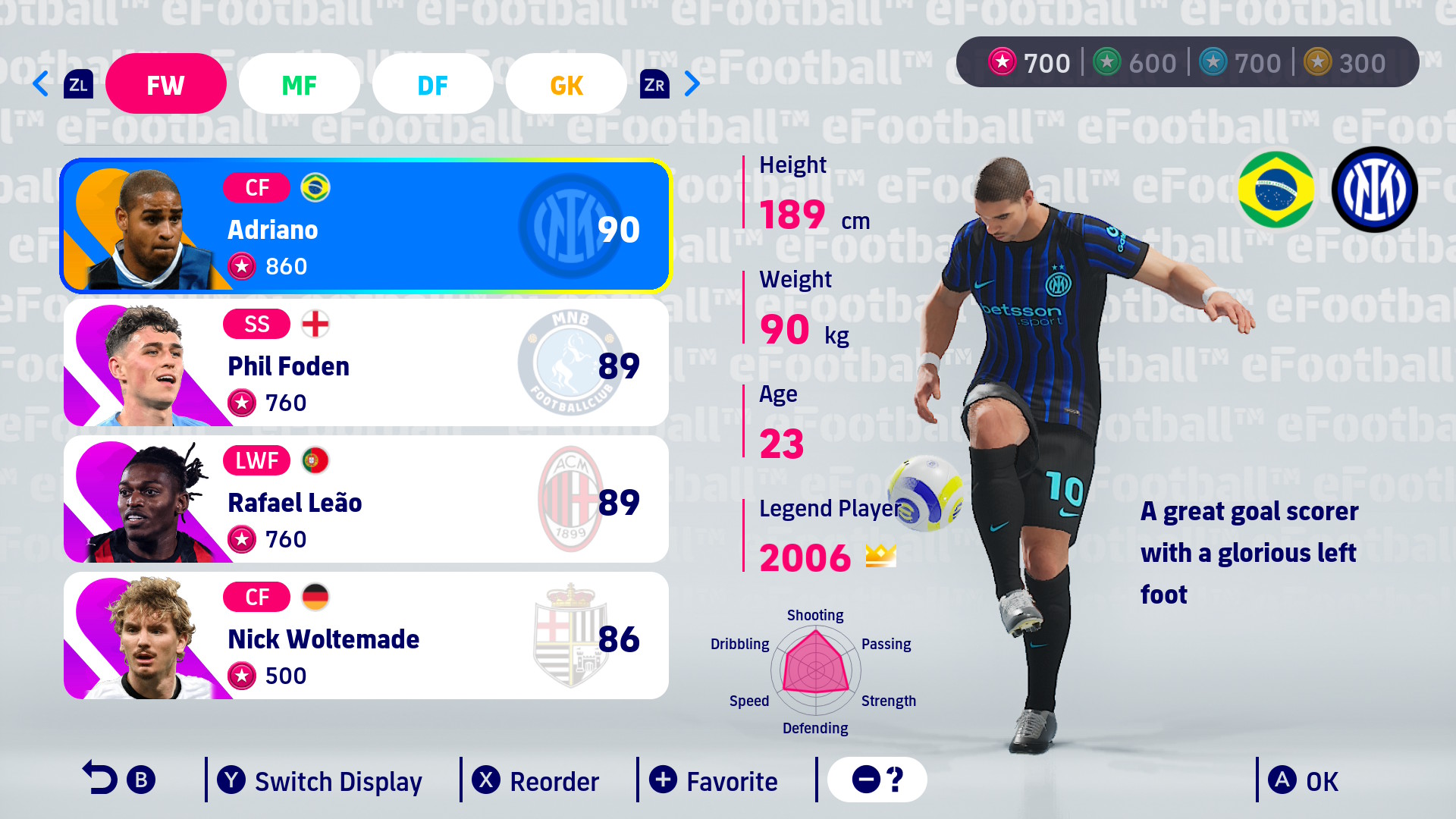 eFootball Kick-Off Andriano