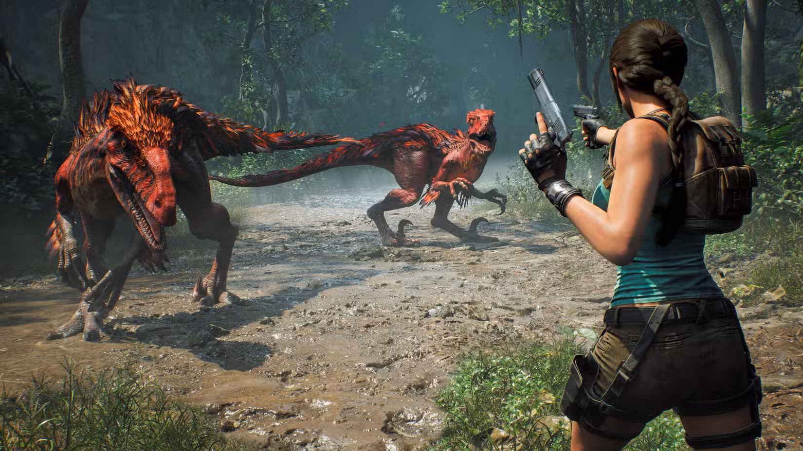 Tomb Raider: Legacy of Atlantis dino's